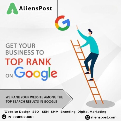 Get your business to top rank on google with Alienspost. Alienspost.com is a social marketing experts agency that supports you to develop your business by marketing at different social sites. Alienspost is a platfrom for business digital marketing for business growth.  You will get advice & support for your career life. Different facilites provieded by Alienspost are social marketing, digital marketing, online workspace, work from home jobs, branding design, SEO, Freelancers, content writing. Top talented freelancers are available at Alienspost. You can find a job or can post for someone who deserve employment and earning. Different  freelancers with curated experience from around the world are available at Alienspost. Digital marketing is a very handy method for business branding. But there is no use if the step followed a not correct. Develop customer personas, create thought leadership content, Invest in organic channel, use paid campaigns, Follow all these steps and take your business to another level.

https://alienspost.com/

#alienspost #digitalmarketing #googlerank #searchengine #webstiedesign #graphicdesign #SEO #SMM #alienspost #onlinebusiness