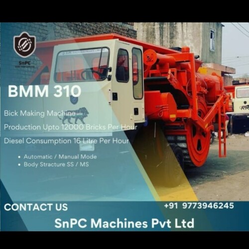 Some of these models are BMM-404, BMM-310, BMM-160. These machines produce brick moving on wheel like a moving truck. Kiln owner can produce brick anywhere anytime independently with minimum labour. Customer can order our machine from any country, state or can visit us for their own satisfaction.
https://snpcmachines.com/
#Snpcmachines #brickmakingmachine #machineformakingbrick #BMM400 #BMM410 #offpageconstruction #singlediemachine #doublediemachine #claybrickmachine #constructiontools