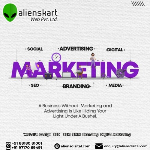 A business without marketing is like hiding your light under a bushel.