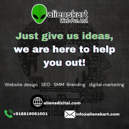 Alienskart Web Pvt Ltd is A leading AI-powered digital marketing agency that specializes in driving online success for businesses across various industries. With a team of highly skilled AI experts, they offer a comprehensive range of services designed to elevate your online presence and maximize your digital growth. One of their core strengths lies in building high-quality backlinks, a crucial component of effective SEO strategies. They employ advanced AI algorithms and techniques to identify and secure backlinks from authoritative and relevant websites, boosting your website's authority and improving its search engine rankings.

https://aliensdizital.com/

#Alienskartweb #digitalmarketingagency #freelancers #SEO #SMM #socialmedia #onlinemarketing #digitalmarketingconsult #Aliensdizitial #businessgrowthconsult #businessbranding #businessmarketing #businessservices #professionalservices #startupsideas