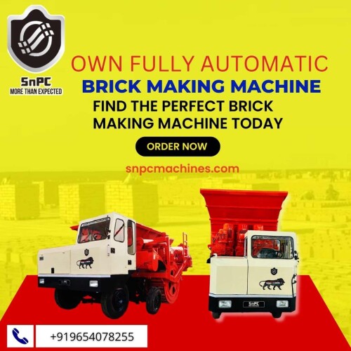 SNPC Machine pvt ltd is a brick on wheel factory with mobile brick making machine. Our two main type of machines are BMM-160 &BMM-300 semi & fully automatic resp. These machines mould brick while moving on wheel with a reduction of 45% cost & 3 times stronger brick as well. Machines requires fuel consumption & prepared raw material for its workinglike gyara, mud etc. Customer can order machine from any state/country or can visit us for their own satisfaction Thankyou for considering our site. 
For more queries please contact us: 8826423668
https://www.snpcmachines.com/

#brickmakingmachine #claybrickmakingmachine #innovationinbrickmaking #worldbestbrickmakingmachine #fastestbrickmakingmachine #snpcIndia #snpcmachines #brickmakingmachineIndia #brickmakingmachineHaryana #brickmakingmachineAssam #mobilebrickmakingmachine #offroadconstruction #offroadbrickmakingmachine #constructionequipment #constructionmachinery #ecofriendlybrickmakingmachine