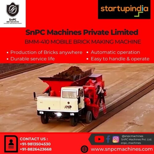 World best clay brick making machine: Snpc Machines
SnPC Machines is providing heavy brick making truck that can produce brick with a speed of more than 25K brick per hours with a minimum labor and resources. BMM manufactured by SnPC Machines are making it possible for kiln owner to fulfill their brick requirements in a limited time and investments.
https://snpcmachines.com/
#snpcmachine #brickmakingmachine #brickpress #claybrickmakingmachine #bestbrickmakingmachine #worldbestbrickmachine #BMM410 #BMM400 #BMM404 #mobilebrickmakingmachine #fullyautomatic #offroadconstructionmachinery #offroadbrickmakingmachine #brickmachineIndia #brickmachineDelhi #brickmachineHaryana #brickmachine #justbricks #constructionvehicle #vehiclemanufacturer #fastestbrickmachine #worldbestbrickmachine #redclaybricks #machineforbricksmaking #brickkiln #BMM