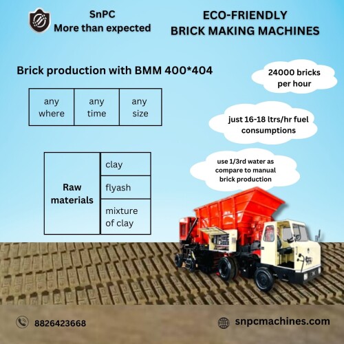 Eco friendly brick making mahine


Fully automatic clay red bricks making machine. Snpc made fully automatic Mobile brick
 making machine can produce up to 24000 bricks in 01 hour. The raw material should me clay, 
mud or mixture of clay and flyash. this machine is widely used by the itta Bhatta, brick
 making factories or kilns or gyara banane ke machine, clay brick manufacturers and red
 brick manufacturers around the globe.

https://snpcmachines.com/

#Snpcmachines #brickmakingmachine #machineformakingbrick #BMM400 #BMM410 #offpageconstruction 
#singlediemachine #doublediemachine #claybrickmachine 
#constructiontools