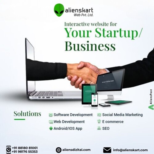 Interactive Website For Your Startup Business

Alienskart Web Pvt Ltd is A leading AI-powered digital marketing 
agency that specializes in driving online success for businesses
across various industries. With a team of highly skilled AI experts,
they offer a comprehensive range of services designed to elevate your
online presence and maximize your digital growth.

https://aliensdizital.com/

#alienskartweb #aliendizital #digitalmarketingagency #webdeveloper
 #websitedesigner #onlinebusiness #branding #seo #smm #social