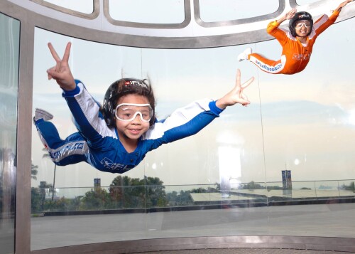 Indoor Skydiving for Kids iFly Singapore