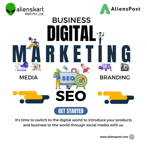 It's time to switch to the digital world to introduce your products 
and business to the world through social media with us.

Alienskart Web Pvt Ltd is A leading AI-powered digital marketing 
agency that specializes in driving online success for businesses
across various industries.

https://aliensdizital.com/

#alienskartweb #aliendizital #digitalmarketingagency #webdeveloper
 #websitedesigner #onlinebusiness #branding #seo #smm #social