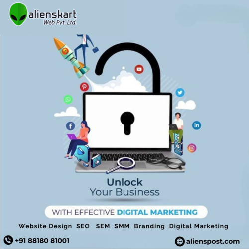 Unlock Your Business With Effective Digital Marketing

Alienskart Web Pvt Ltd is A leading AI-powered digital marketing 
agency that specializes in driving online success for businesses
across various industries.

https://aliensdizital.com/

#alienskartweb #aliendizital #digitalmarketingagency #webdeveloper
 #websitedesigner #onlinebusiness #branding #seo #smm #social