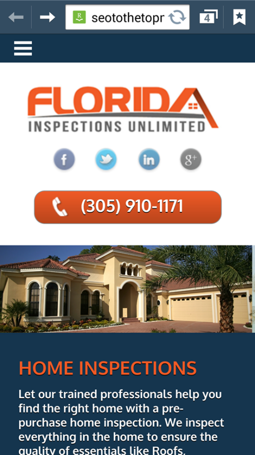 Florida Inspections Unlimited
3801 SW 117 Ave. #655209
Miami, FL 33175
(305) 910-1171