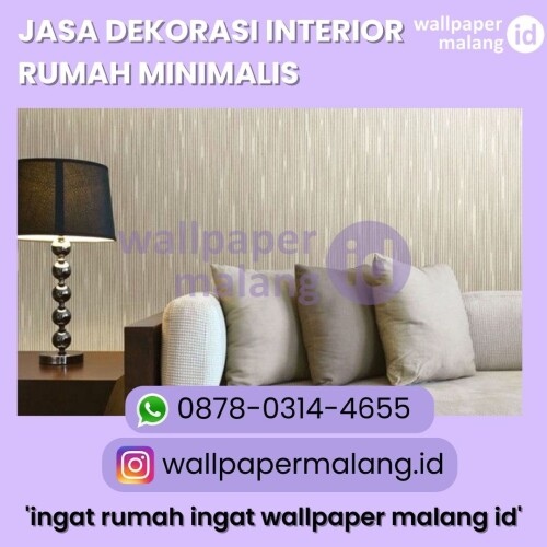 jasa dekorasi interior rmah minimalis