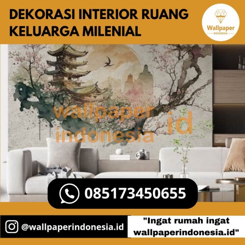 DEKORASI INTERIOR RUANG KELUARGA MILENIAL