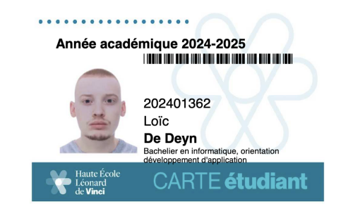 My student Card