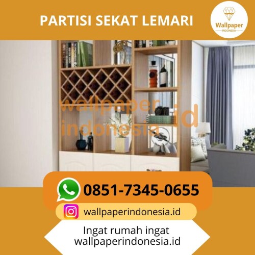 Ingin memberi sentuhan baru untuk interior ruangan Anda? Wallpaperindonesia.id memiliki solusi yang tepat untuk anda! Kami menawarkan partisi sekat lemari untuk mempercantik interior ruangan yang Anda miliki. Kami siap bantu untuk merubah interior ruang Anda menjadi lebih menarik dan elegan. 

Dengan rincian:
Harga : Rp.9.000.000
bahan partisi: multiplek finising hpl

Jadi tunggu apa lagi? Yuk segera wujudkan keinginan Anda dengan memasang partisi kayu dari wallpaperindonesia.id
Hubungi kami sekarang juga untuk konsultasi dan informasi lebih lanjut.
Whatsapp : 0851-7345-0655
Instagram : wallpaperindonesia.id

#partisikayu #wallpaperindonesia #jasapemasangan #kualitaspremium