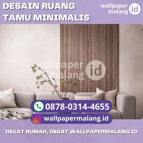 DESAIN RUANG TAMU MINIMALIS