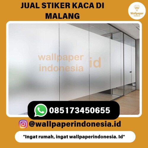 JUAL STIKER KACA DI MALANG