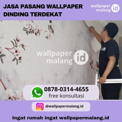 jasa pasang wallpaper dinding terdekat