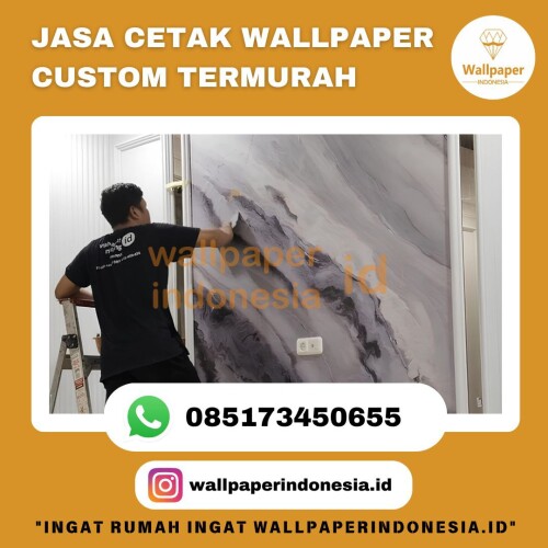 JASA CETAK WALLPAPER CUSTOM TERMURAH