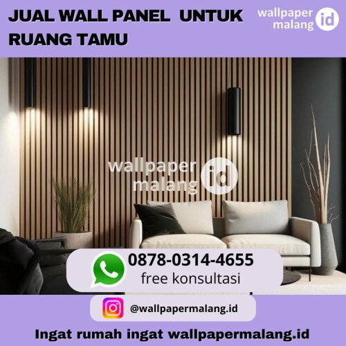 jual wall panel untukk ruang tamu