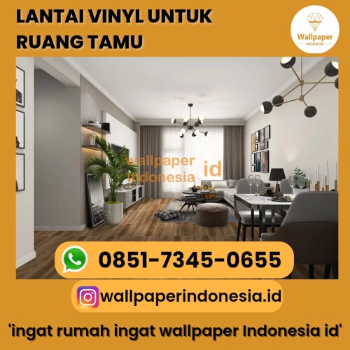 LANTAI VINYL UNTUK RUANG TAMU