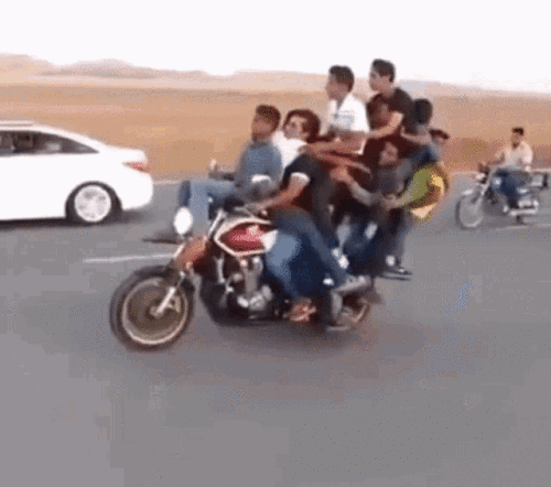 carpool-motorcycle-sharing-a-bike.gif