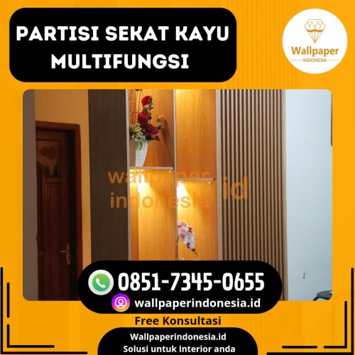 PARTISI SEKAT KAYU MULTIFUNGSI